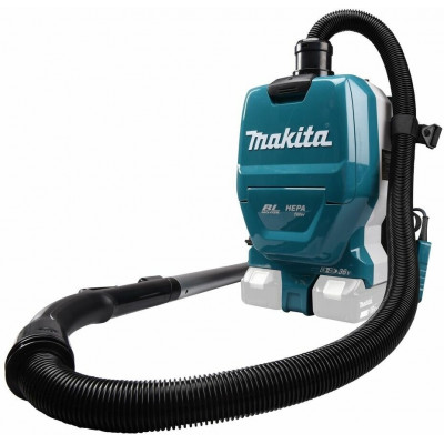 Профессиональный пылесос Makita DVC261ZX11, 8500 Вт, голубой/черный