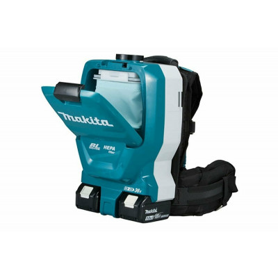 Профессиональный пылесос Makita DVC261ZX11, 8500 Вт, голубой/черный