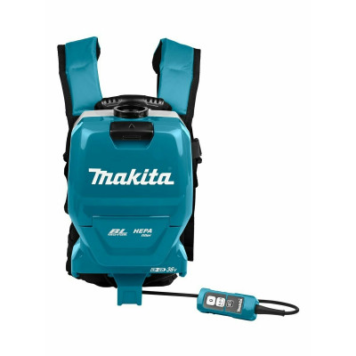 Профессиональный пылесос Makita DVC261ZX11, 8500 Вт, голубой/черный