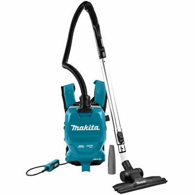 Профессиональный пылесос Makita DVC261ZX11, 8500 Вт, голубой/черный