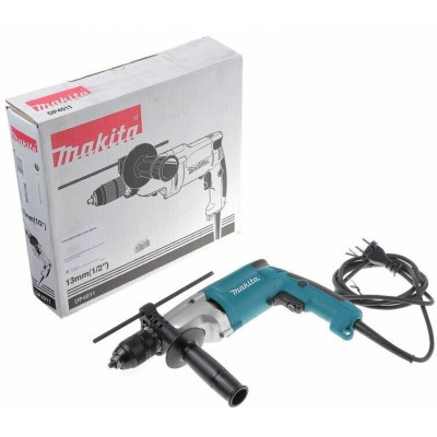 Безударная дрель Makita DP4011, 720 Вт, без аккумулятора