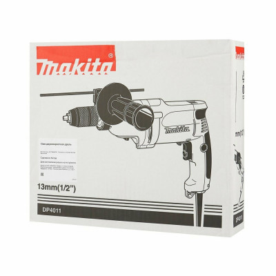 Безударная дрель Makita DP4011, 720 Вт, без аккумулятора