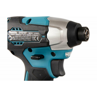 Аккумуляторный ударный винтовёрт Makita DTD157Z (18V, Li-Ion) (без зу и акб)