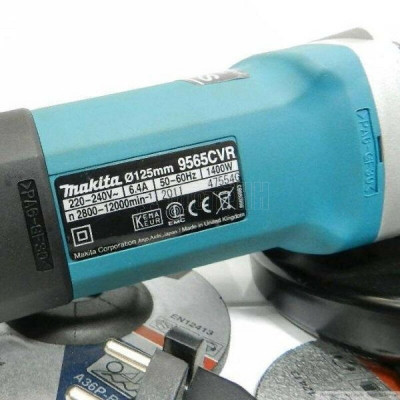 УШМ Makita 9565CVR, 1400 Вт, 125 мм