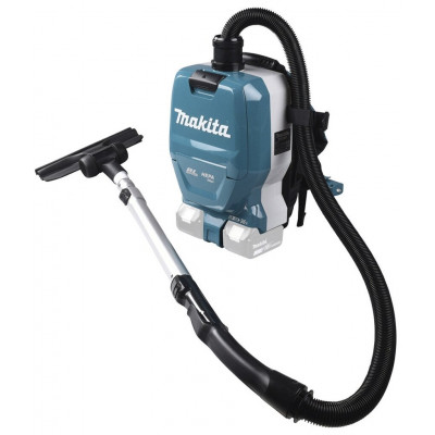 Профессиональный пылесос Makita DVC261ZX11, 8500 Вт, голубой/черный