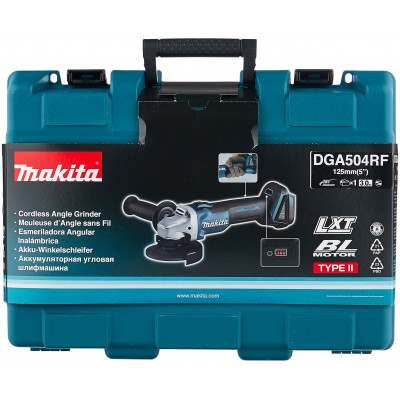 Аккумуляторная УШМ Makita DGA504RF (190925), 125 мм