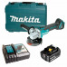 Аккумуляторная УШМ Makita DGA504RF (190925), 125 мм