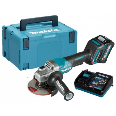 Аккумуляторная УШМ Makita GA013GM101 Li-Ion 4.0 А·ч 40 В x2 кейс, 125 мм