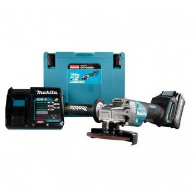 Аккумуляторная УШМ Makita GA013GM101 Li-Ion 4.0 А·ч 40 В x2 кейс, 125 мм