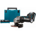 Аккумуляторная УШМ Makita GA013GM101 Li-Ion 4.0 А·ч 40 В x2 кейс, 125 мм