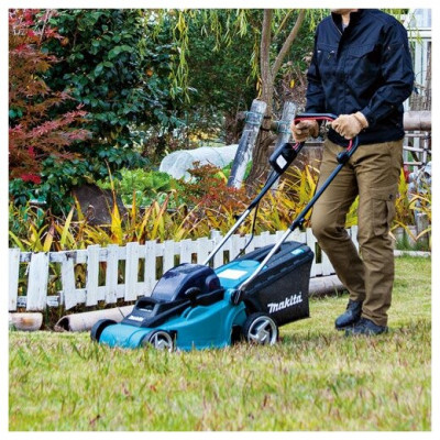 Электрическая газонокосилка Makita DLM380Z, 620 Вт, 38 см