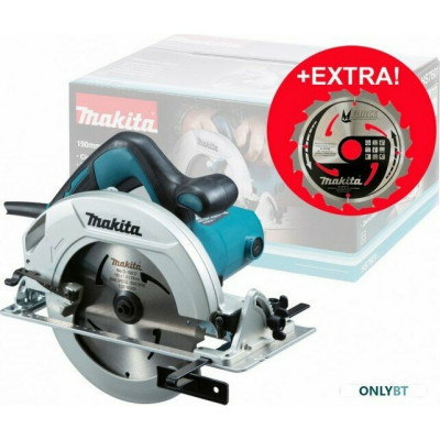 Дисковая пила  Makita HS7601X1, 1200 Вт