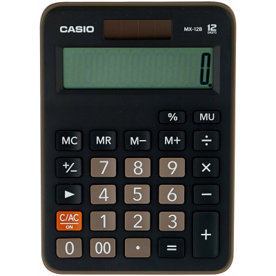 Калькулятор настольный CASIO MX-12B-W-EC