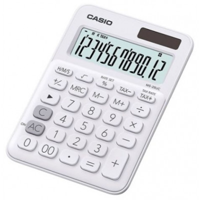 Калькулятор настольный CASIO MS-20UC-WE-W-EC