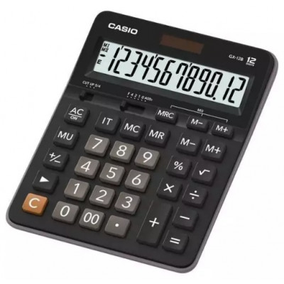 Калькулятор настольный CASIO GX-12B-W-EC