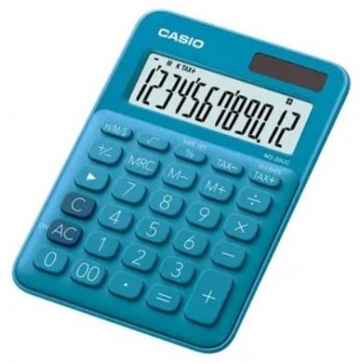 Калькулятор настольный CASIO MS-20UC-BU-W-EC