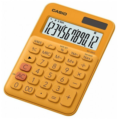 Калькулятор настольный CASIO MS-20UC-RG-W-EC