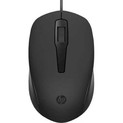 Мышка проводная HP 150 USB/1600dpi/3кнп/Черная (240J6AA#ABB)