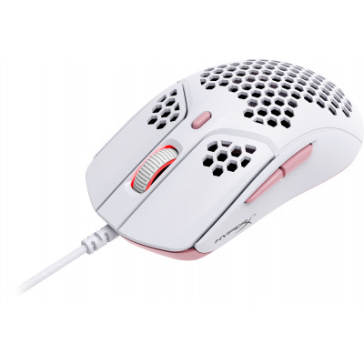 Мышка игровая HyperX Pulsefire Haste White-Pink (4P5E4AA)(HP)