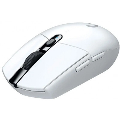 Мышка игровая беспроводная LOGITECH G305 LIGHTSPEED WHITE 12000dpi/BT/RGB/99g (910-005291)