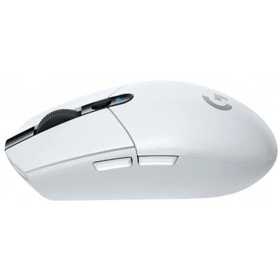 Мышка игровая беспроводная LOGITECH G305 LIGHTSPEED WHITE 12000dpi/BT/RGB/99g (910-005291)