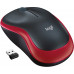 Мышка беспроводная Logitech M185 Red (910-002240)