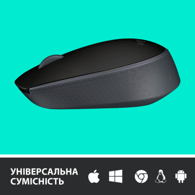 Мышка беспроводная Logitech M171 Black (910-004424)