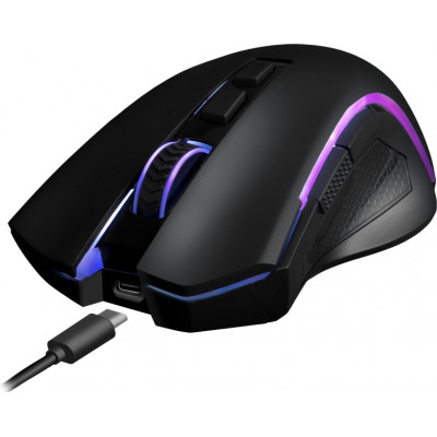 Мышь игровая беспроводная Redragon Griffin wireless, RGB, черный