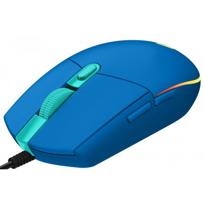 Мышь игровая Logitech G102 LIGHTSYNC BLUE 8000dpi/USB/2М/RGB (910-005801)