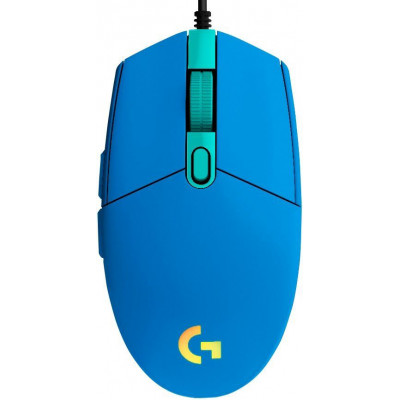 Мышь игровая Logitech G102 LIGHTSYNC BLUE 8000dpi/USB/2М/RGB (910-005801)