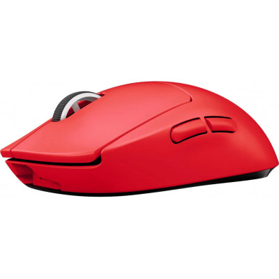 Мышка игровая беспроводная Logitech PRO X SUPERLIGHT RED (910-006784)