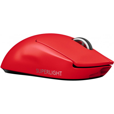 Мышка игровая беспроводная Logitech PRO X SUPERLIGHT RED (910-006784)