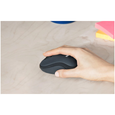 Мышка беспроводная LOGITECH M220 SILENT CHARCOAL 2.4GHZ(910-004878)