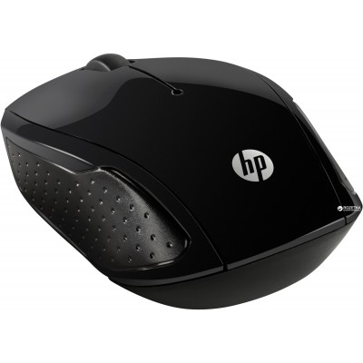 Мышка беспроводная HP 200 Черный 1000dpi/USB/3кнп (X6W31AA)