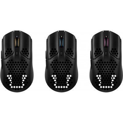 Мышка игровая беспроводная HyperX Haste Black (4P5D7AA)(HP)