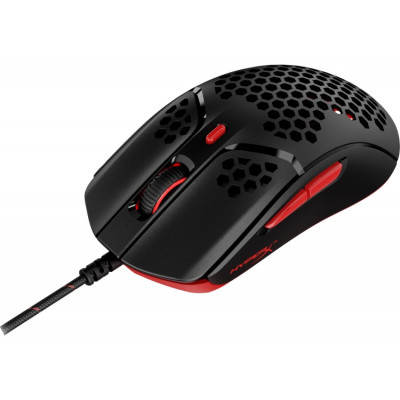 Мышь игровая HyperX Haste HMSH1-A-RD/G (4P5E3AA) черный/красный