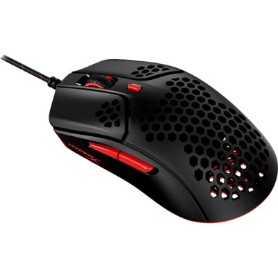 Мышь игровая HyperX Haste HMSH1-A-RD/G (4P5E3AA) черный/красный