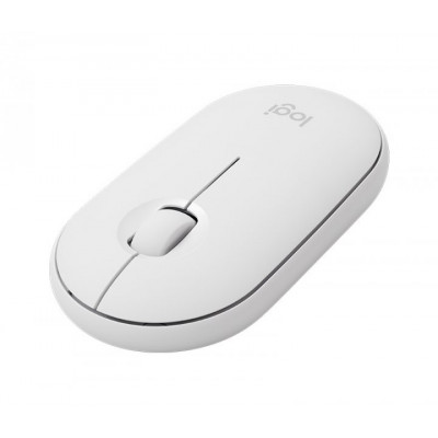 Мышка беспроводная Logitech Pebble M350 - OFF-WHITE - 2.4GHZ/BT - EMEA - CLOSED BOX (910-005716)