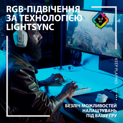 Мышка игровая LOGITECH G502 X PLUS WHITE/PREMIUM (910-006171)