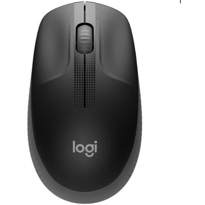 Мышка беспроводная Logitech M190 Charcoal (черный/серый) - 2.4GHZ/EMEA/(910-005905)