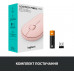 Мышка беспроводная Logitech Pebble M350  - ROSE - 2.4GHZ/BT - EMEA - CLOSED BOX(910-005717)