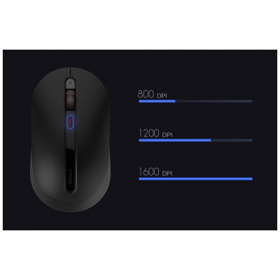 Беспроводная мышь MIIIW Wireless Office Mouse (Black)