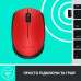 Мышка беспроводная Logitech M171 Red (910-004641)