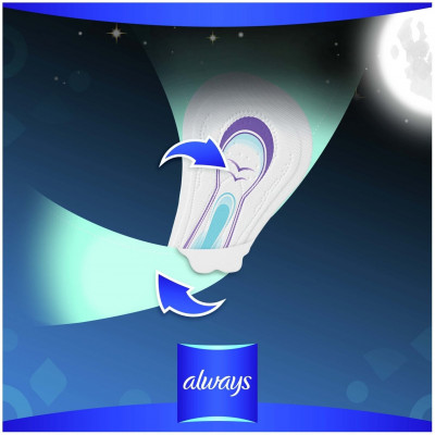 ALWAYS Ultra Ультратонкие Женские гигиенические прокладки Secure Night Duo 22шт ALWAYS Ultra Ультратонкие Женские гигиенические прокладки Secure Night Duo 22шт