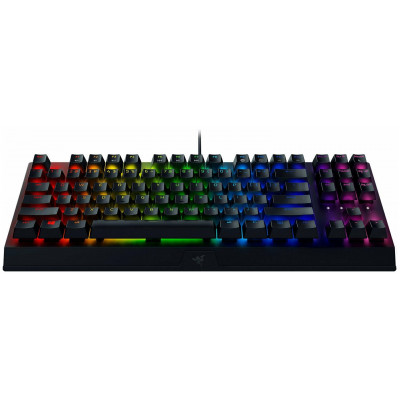 Клавиатура игровая Razer BlackWidow V3 TKL Мех/Green Switch/Черный/RGB (RZ03-03490700-R3R1)