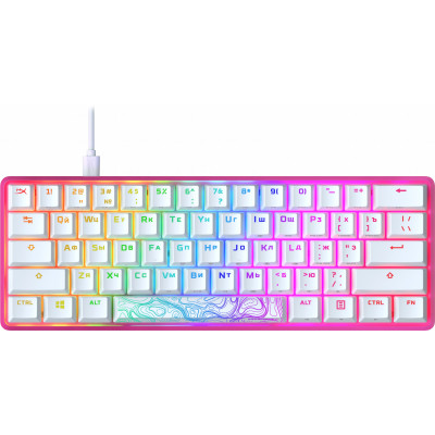 Клавиатура игровая HyperX Alloy Origins 60 PINK (572Y6AA#ACB)(HP)