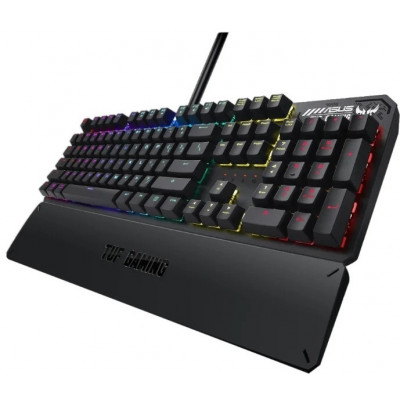 Игровая клавиатура ASUS RA05 TUF GAMING K3//RD/RGB/Aura Sync/переключатели трех типов: Blue, Brown и Red,90MP01Q0-BKRA00