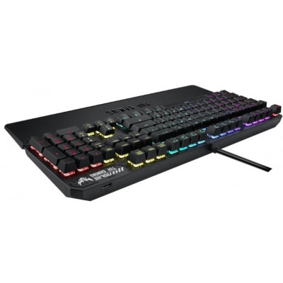 Игровая клавиатура ASUS RA05 TUF GAMING K3//RD/RGB/Aura Sync/переключатели трех типов: Blue, Brown и Red,90MP01Q0-BKRA00