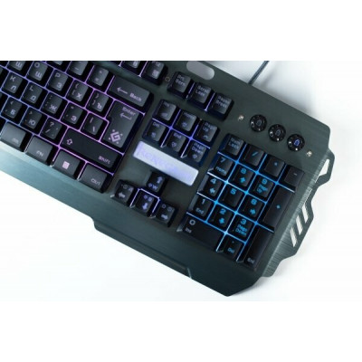 Клавиатура игровая Defender Renegade GK-640DL RU,RGB подсветка, 9 режимов