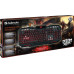 Клавиатура игровая Defender Doom Keeper GK-100DL RU, черный
